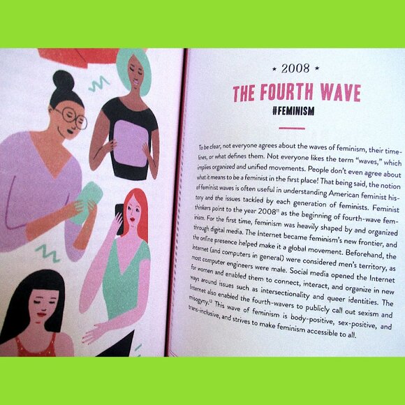 Book - The Illustrated Feminist: 100 Years of Suffrage, Strength, and Sisterhood - Picture 7 of 16